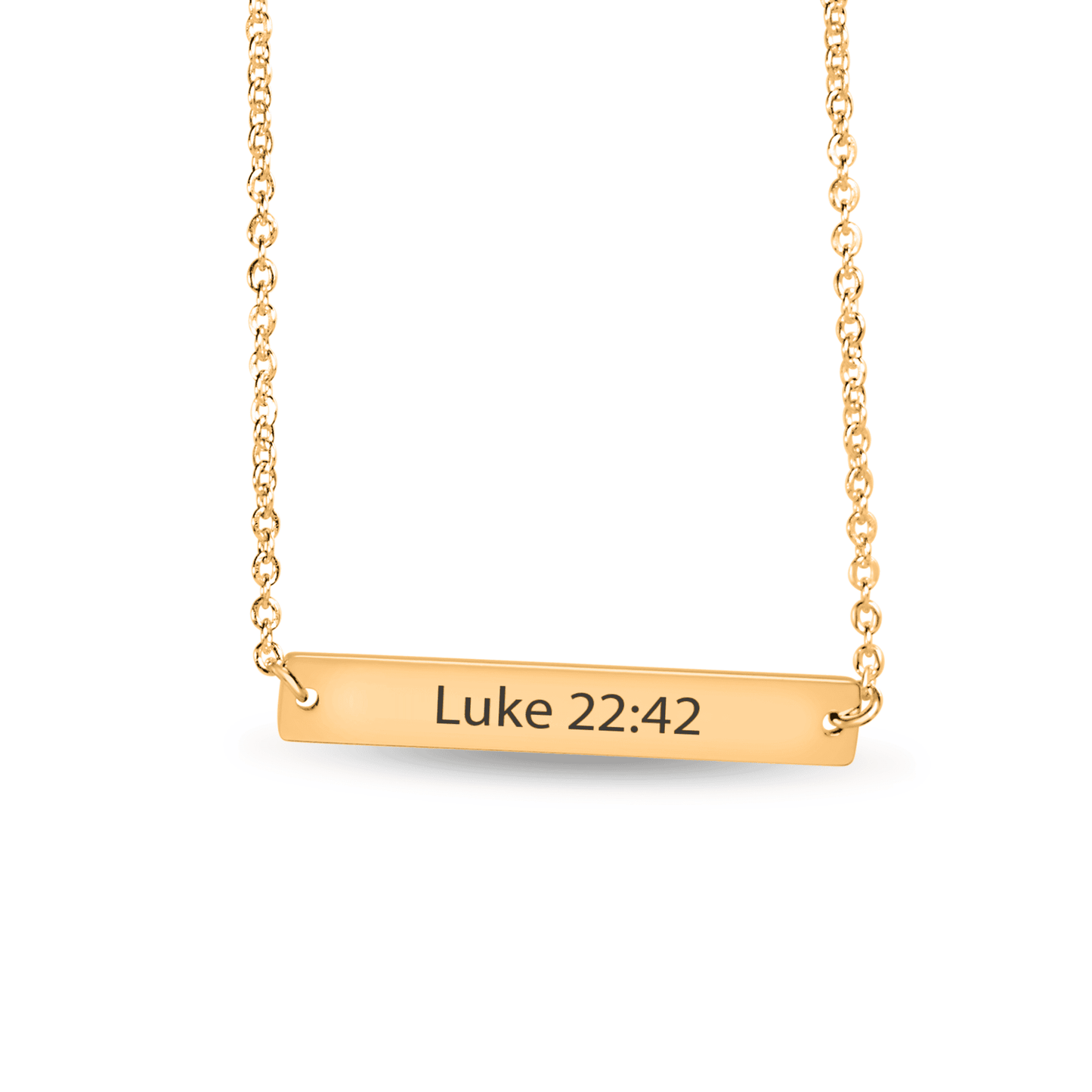 Personlig Smykke Bible Vers Halskjede